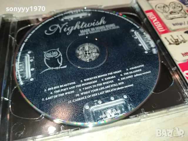 NIGHTWISH MADE IN HONG KONG-ORIGINAL CD/DVD-ВНОС SWEDEN 3003251917, снимка 9 - CD дискове - 49700496