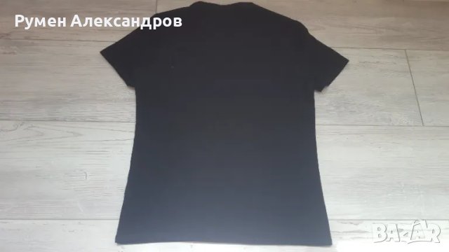 Мъжка черна тениска GUESS SLIM FIT размер S, снимка 7 - Тениски - 49638659