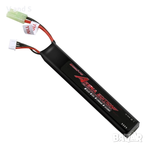 Еърсофт LiPo батерия 11.1V 3S 25C 1300mAh за еърсофт