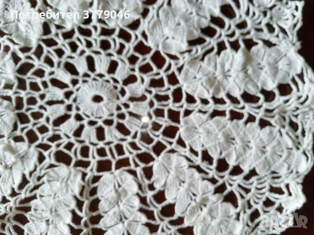 каре плетено на една кука , снимка 2 - Декорация за дома - 49498292