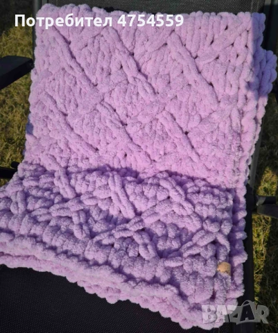  Ръчно плетено бебешко/ детско одеяло