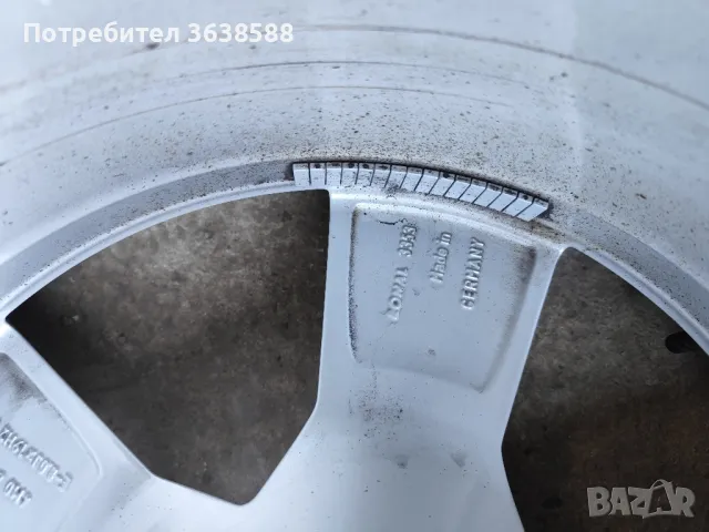 алуминиеви джанти 5х112 19 цола с гуми , снимка 4 - Гуми и джанти - 49851708