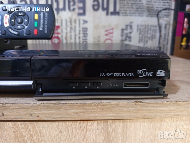 "Panasonic"DMP-BD35EF. Blu-Rey ДВД Плейър, снимка 6 - Плейъри, домашно кино, прожектори - 53824759