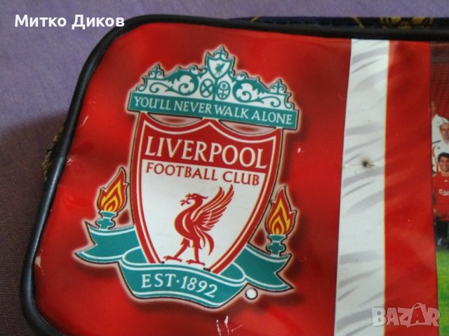 Ливърпул 2008-2010 отбор пенал за принадлежности  205х95х20мм, снимка 9 - Футбол - 41605044