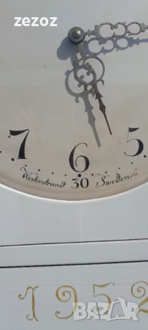 Часовник шведски Westerstrand, снимка 8 - Антикварни и старинни предмети - 52232327