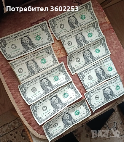 Долари по 1$, снимка 2 - Нумизматика и бонистика - 53664955
