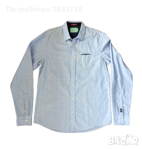 Scotch & Soda Мъжка риза със стандартна кройка Размер: M, снимка 1 - Ризи - 41568261