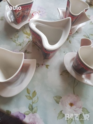 Уникален сервиз за кафе, снимка 6 - Други - 41532196