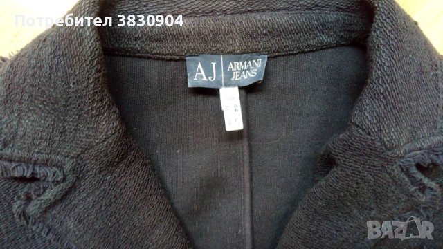 Сако Armani Jeans, черно, IT 46