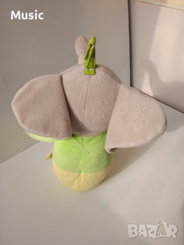 Механична музикална играчка Слонче 28 см., снимка 2 - Музикални играчки - 39893901