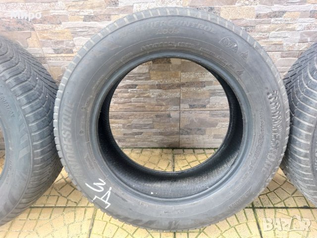 Всесезонни гуми 17-ки Bridgestone 225/60/17, снимка 4 - Гуми и джанти - 41359593