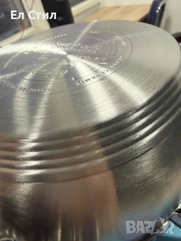 Комплект тенджери (SG-18099) – 3 броя с 5-слойно капсуловано дъно, снимка 7 - Съдове за готвене - 53574094