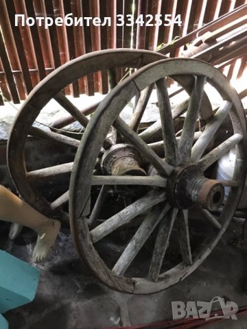 КОЛЕЛО КОЛЕЛА ОТ КАРУЦА Ф100 СМ 2 БР., снимка 2 - Други ценни предмети - 41974567