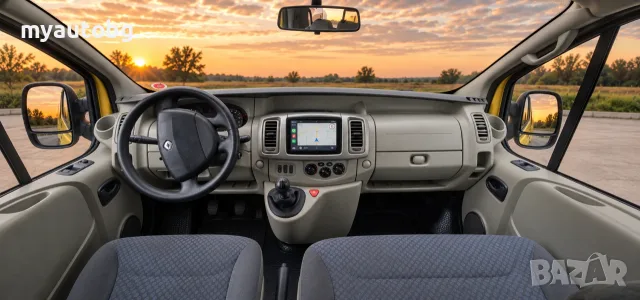 Бус под наем Renault Trafic 9 места ДЪЛГА БАЗА Ван под наем | Без депозит | Пътнически, снимка 7 - Rent a car - 55987513