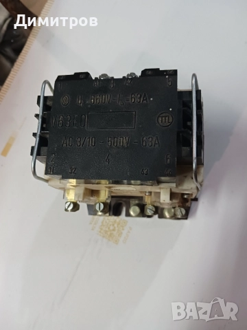 Продава контактор 100А и 63А, снимка 8 - Други машини и части - 48464367