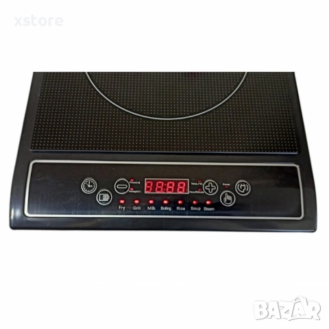 Преносим индукционен котлон Royalty Line EIP-2000.1 - 2000W, 7 режима на готвене, снимка 3 - Котлони - 52606250