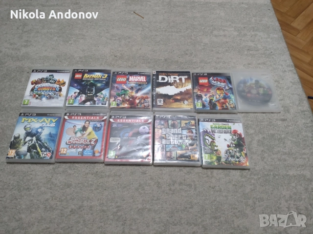 Конзола PS3 super slim. С 11 ИГРИ!!!, снимка 2 - PlayStation конзоли - 52132056