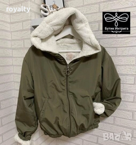 ЕСЕННО ЯКЕ С КАРАКУЛ, снимка 2 - Якета - 52648525