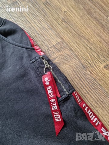 Страхотно мъжко спортно долнище ALPHA INDUSTRIES размер L , снимка 4 - Спортни дрехи, екипи - 42361752