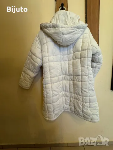 Зимно много дебело яке,дълго с качулка подплатено 164р.със забележка , снимка 2 - Детски якета и елеци - 48125678