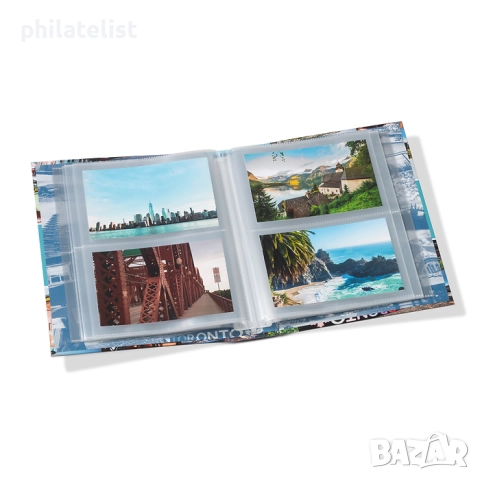 Leuchtturm - албум за 200 снимки , пощенски картички , банкноти, снимка 2 - Нумизматика и бонистика - 52712601