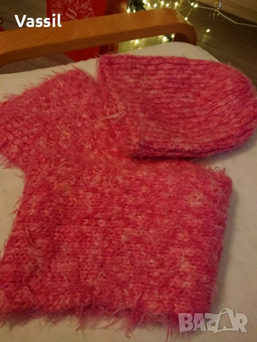 Неразличимо от ново дамско зимно палто заешка подплата и зимна шапка, снимка 15 - Якета - 53111288