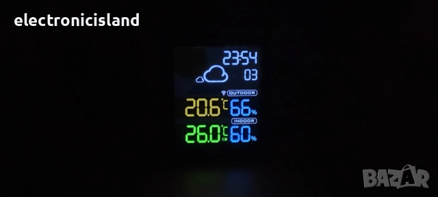 Метеорологична станция DIGOO DG-8647 с външен безжичен сензор,влажност,вътрешна и външна температура, снимка 12 - Друга електроника - 51654401