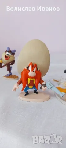 5 броя колекционерски фигурки на Looney toons от полирезин. Отлично състояние, снимка 3 - Колекции - 50053988
