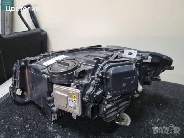 Десен фар BMW F10 F11 Face ксенон завиващ  бмв ф10  xenon far zavivash, снимка 5 - Части - 53763596