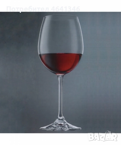 Комплект от 6 броя чаши за вино Bormioli Rocco Riserva, снимка 5 - Чаши - 52340501