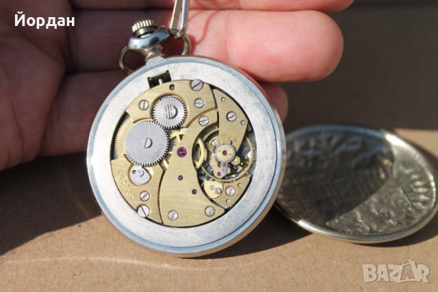 СССР джобен часовник ''Молния'' 1996 г. /300 години Руски флот/, снимка 11 - Антикварни и старинни предмети - 40877063