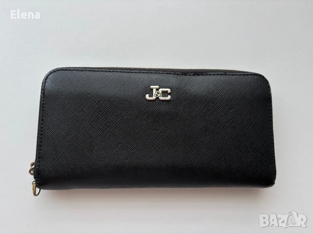 Портфейл от естествена кожа Jacky& Celine, снимка 2 - Портфейли, портмонета - 51221975