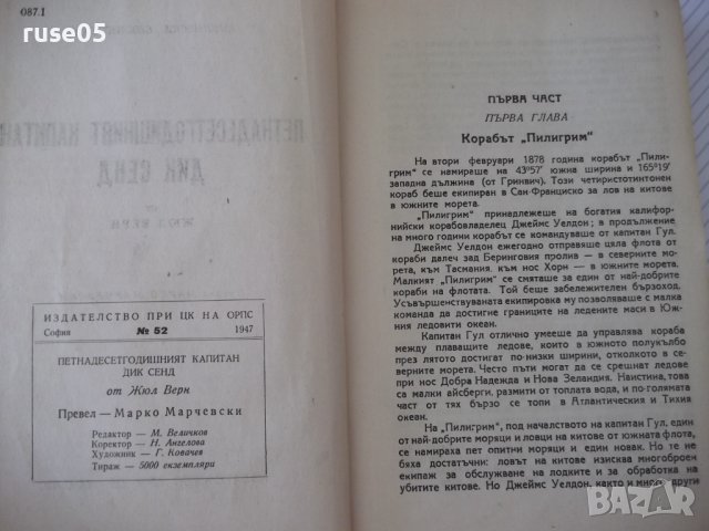 Книга "Петнадесетгодишният капитан Дик Сенд-Жюл Верн"-358стр, снимка 2 - Художествена литература - 41419135
