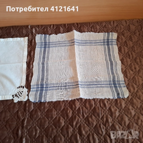 Ръчно тъкани кърпи, памук, от чеиза на майка ми, снимка 9 - Хавлиени кърпи - 53838774