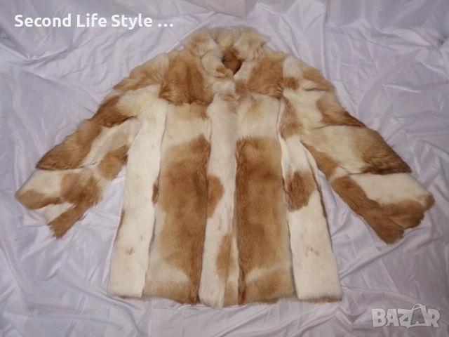 Винтидж луксозно дамско палто от естествен косъм – Baewolf Exclusive р-р M , снимка 10 - Палта, манта - 52879517