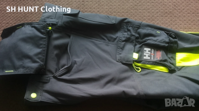 HELLY HANSEN 77471 Construction Stretch Work Trousers разме 52 / L еластичен работен панталон W4-701, снимка 5 - Панталони - 52860901