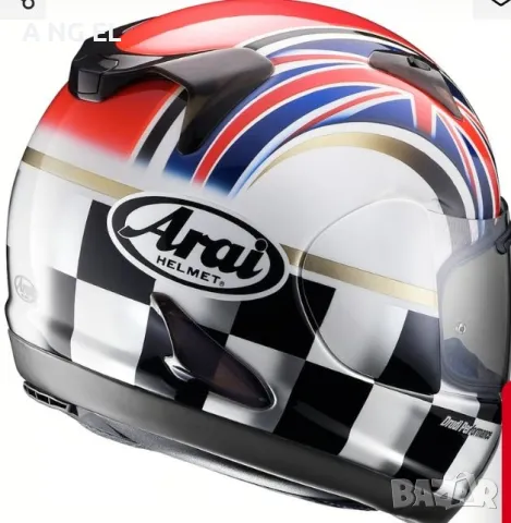 Arai quantum Uk flag L-59/60, снимка 2 - Аксесоари и консумативи - 48502302