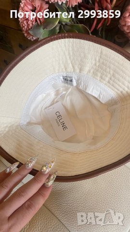 -%шапка Селин*CELINE bucket hat, снимка 11 - Шапки - 41951979