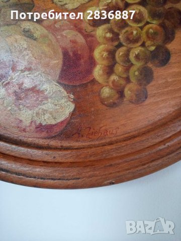 Дървена картина за стена и дървена плочка на изглед към Прага, снимка 6 - Картини - 35795033