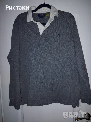 Оригинална поло фланелка Ralph Lauren , снимка 2 - Пуловери - 56261682