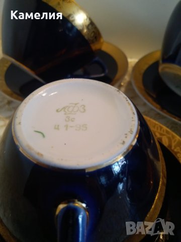 Руски порцелан , снимка 5 - Чаши - 41412554