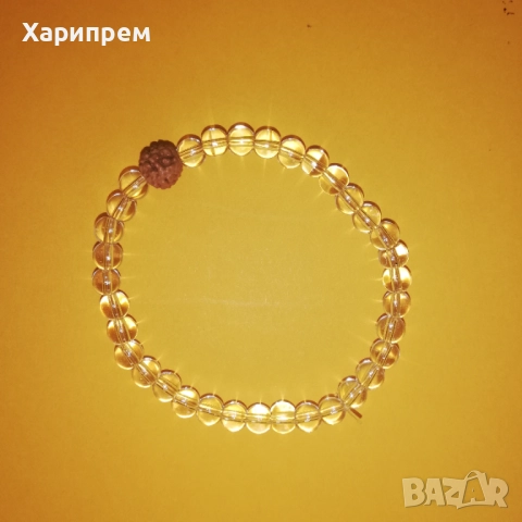 Гривни с рудракши и кристали, снимка 7 - Гривни - 52793669