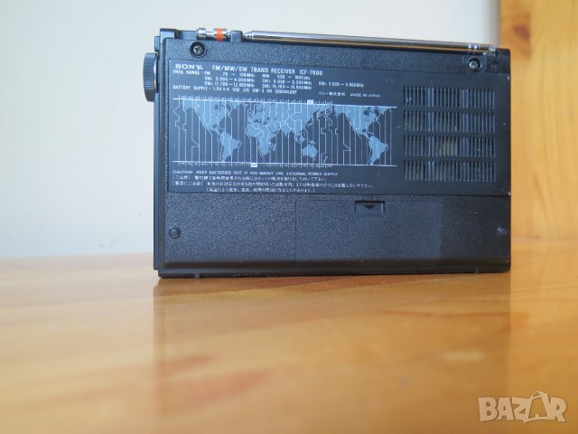 Vintage SONY  ICF-7600 Japan, 1978–1982, снимка 6 - Радиокасетофони, транзистори - 38895193