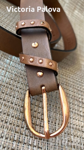 Красив колан HÜFTGOLD BERLIN естествена кожа, снимка 5 - Колани - 51541890