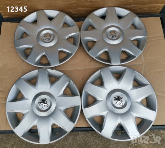 оригинални тасове за PEUGEOT/ПЕЖО 16” /1400295980 -№34, снимка 13 - Аксесоари и консумативи - 50613719