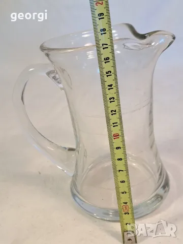 стъклена кана 22/4, снимка 4 - Кани - 49218208