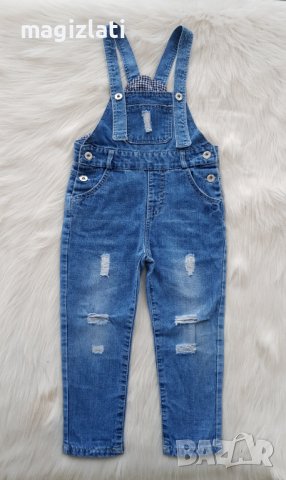 Детски дънков гащеризон 3-4 години