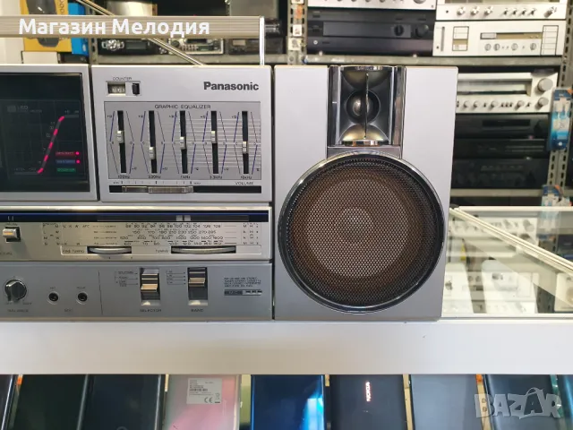 Радиокасетофон Panasonic RX-C45L В отлично техническо и визуално състояние., снимка 7 - Радиокасетофони, транзистори - 48040142