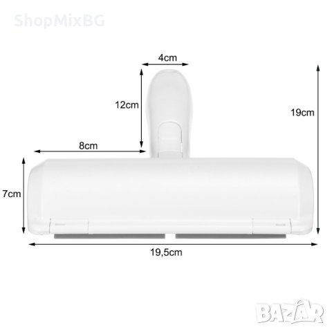Четка за почистване на косми от домашни любимци , снимка 3 - Други стоки за дома - 39873928