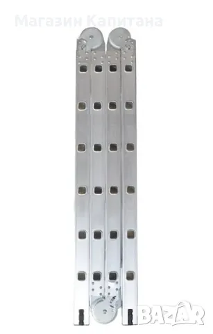 Мултифункционлана стълба 4х6 стъпала 8м. раб. височина.